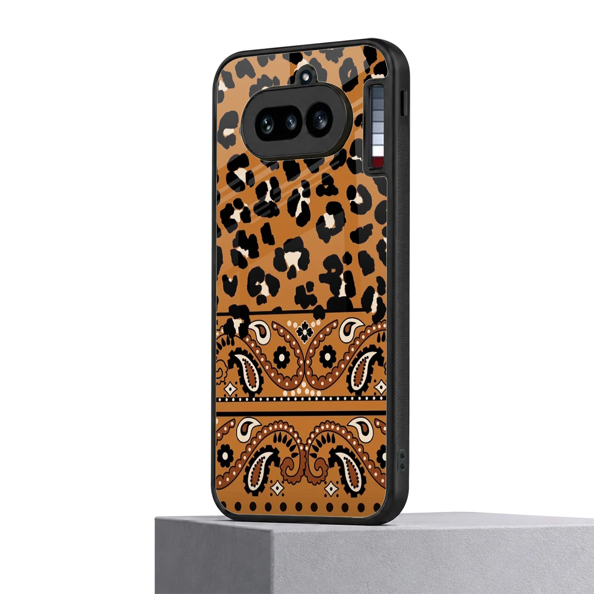 Jungle Bloom nothing phone 4a mobile cover | shockproof glass phone case