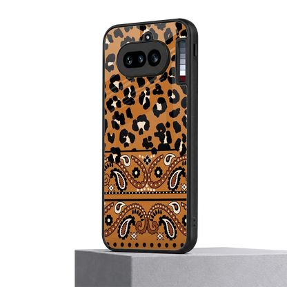 Jungle Bloom nothing phone 4a mobile cover | shockproof glass phone case