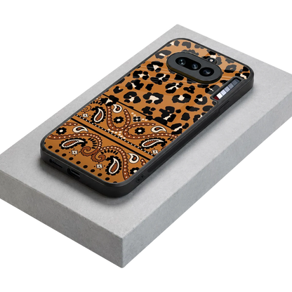 Jungle Bloom stylish phone case for nothing phone 4a | glossy glass and slim fit