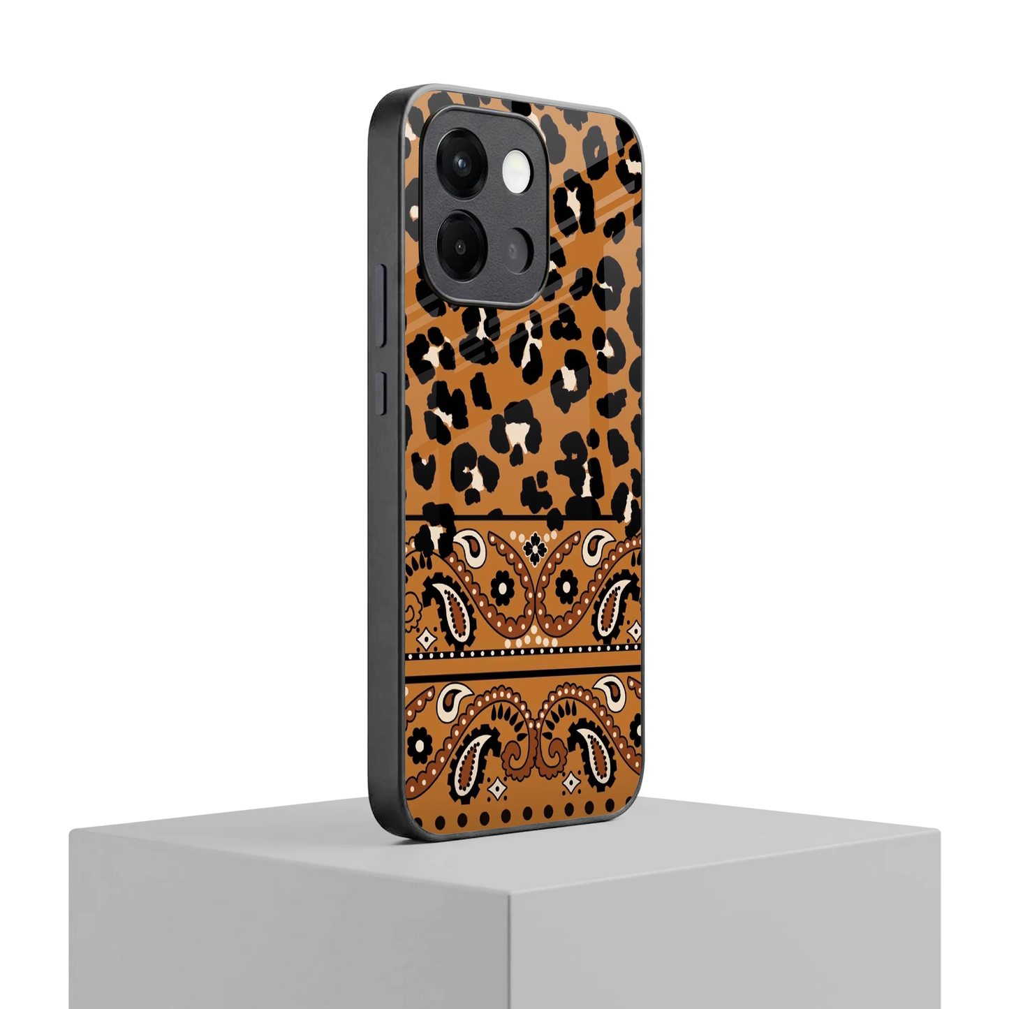 Jungle Bloom oneplus 13s mobile cover | shockproof glass phone case