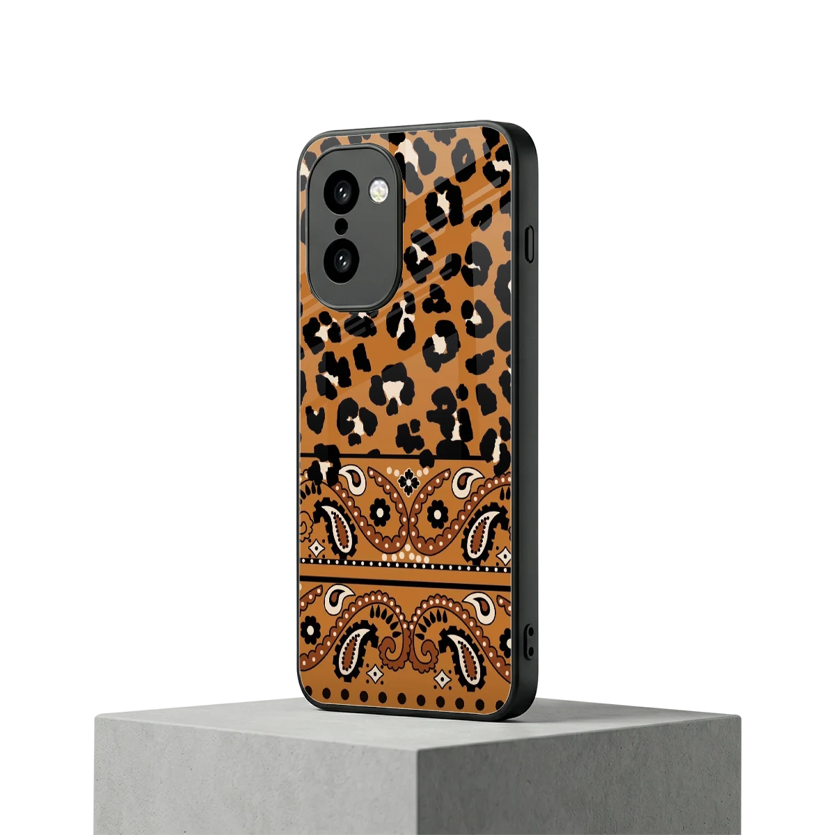 Jungle Bloom oneplus 15r mobile cover | shockproof glass phone case