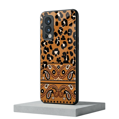 Jungle Bloom oneplus nord 2 mobile cover | shockproof glass phone case