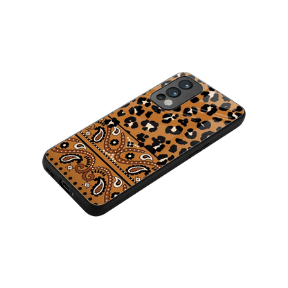 Jungle Bloom stylish phone case for oneplus nord 2 | glossy glass and slim fit