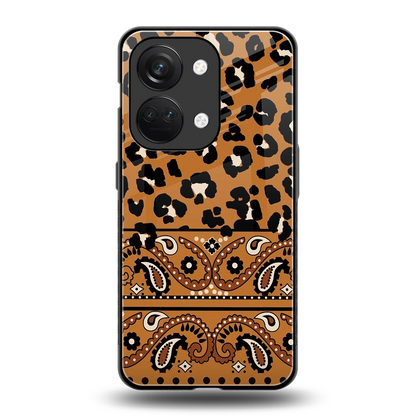 Jungle Bloom back phone cover | glass case for oneplus nord 3