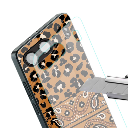Jungle Bloom stylish phone case for oneplus nord 4 | glossy glass and slim fit