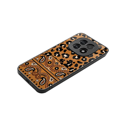 Jungle Bloom stylish phone case for oppo f29 5g | glossy glass and slim fit