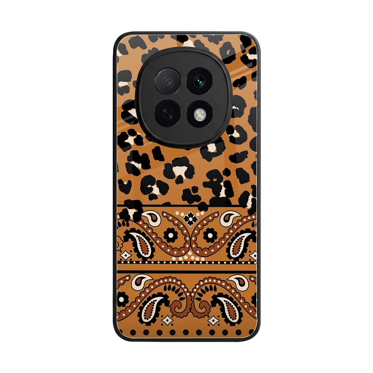 Jungle Bloom back phone cover | glass case for oppo f29 pro 5g