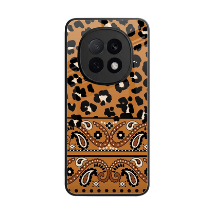 Jungle Bloom back phone cover | glass case for oppo f29 pro 5g