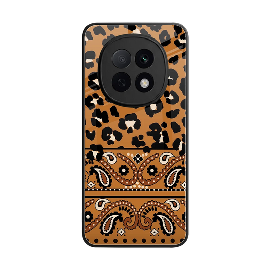 Jungle Bloom back phone cover | glass case for oppo f29 pro 5g