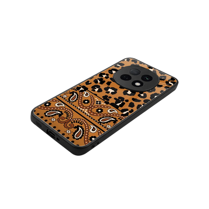 Jungle Bloom stylish phone case for oppo f29 pro 5g | glossy glass and slim fit