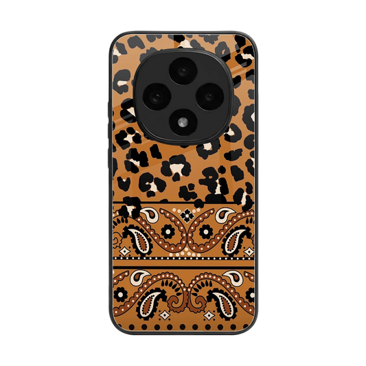Jungle Bloom back phone cover | glass case for oppo f31 pro 5g