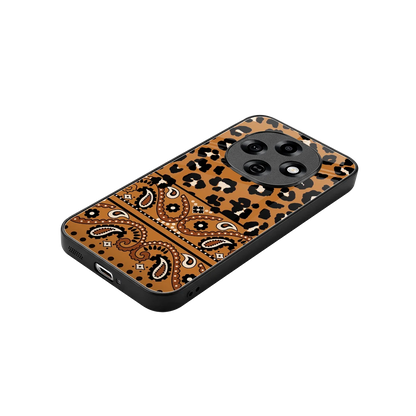 Jungle Bloom stylish phone case for oppo f31 pro 5g | glossy glass and slim fit