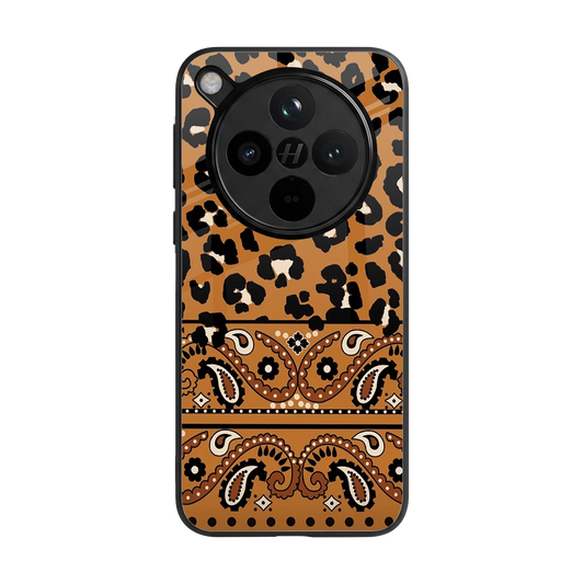 Jungle Bloom back phone cover | glass case for oppo find x8