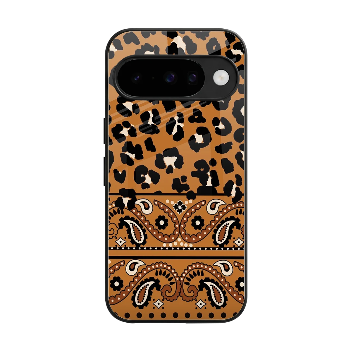 Jungle Bloom back phone cover | glass case for google pixel 10