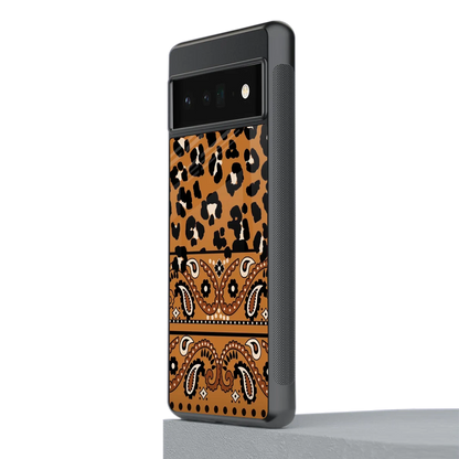 Jungle Bloom stylish phone case for google pixel 6 pro | glossy glass and slim fit