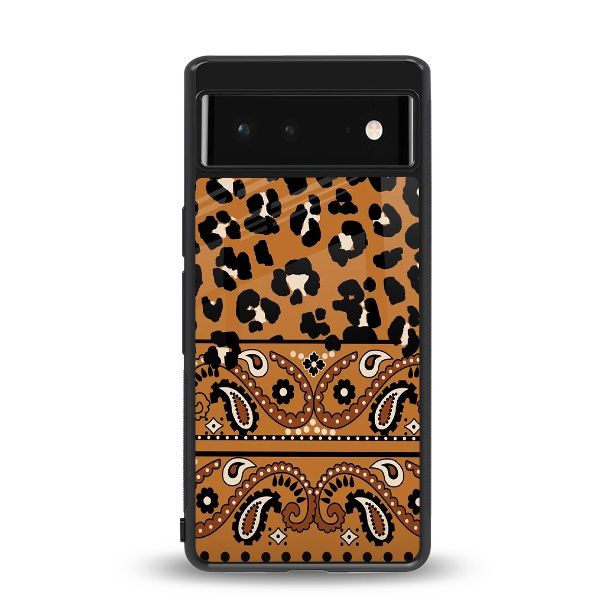 Jungle Bloom back phone cover | glass case for google pixel 6a