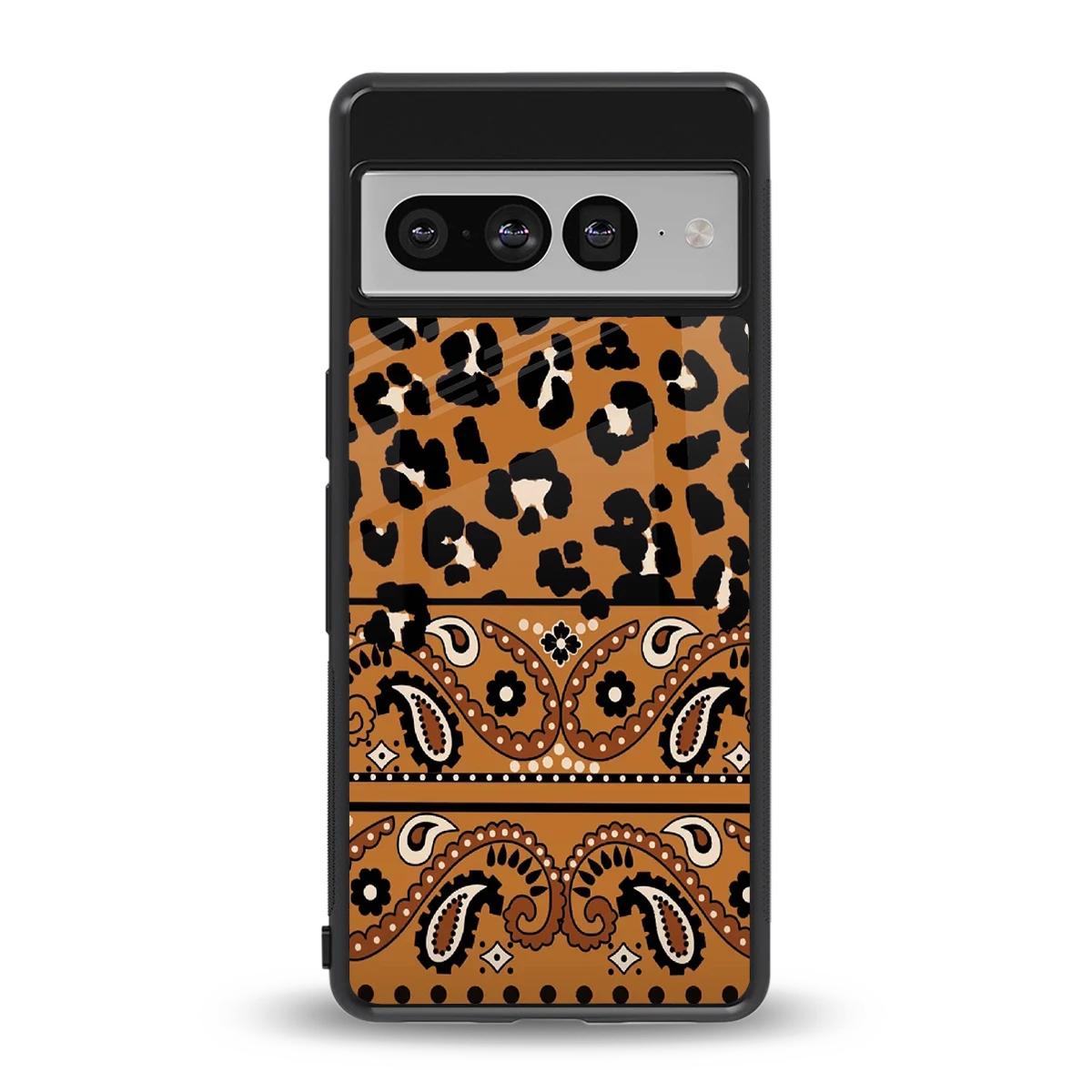 Jungle Bloom back phone cover | glass case for google pixel 7 pro