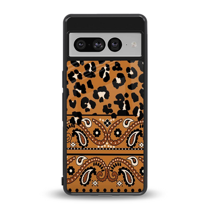 Jungle Bloom back phone cover | glass case for google pixel 7 pro