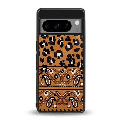 Jungle Bloom back phone cover | glass case for google pixel 8 pro