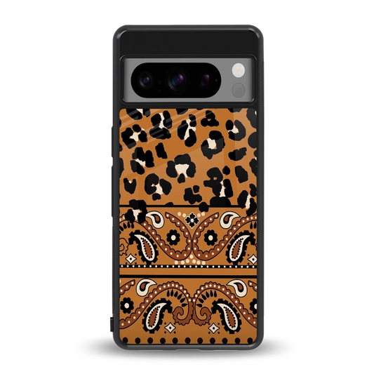 Jungle Bloom back phone cover | glass case for google pixel 8 pro