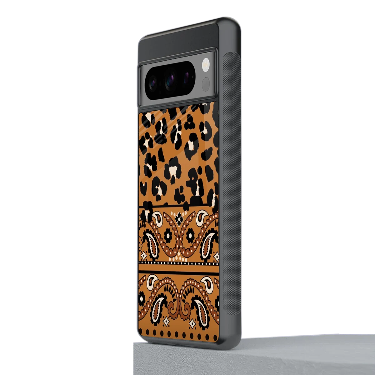 Jungle Bloom stylish phone case for google pixel 8 pro | glossy glass and slim fit
