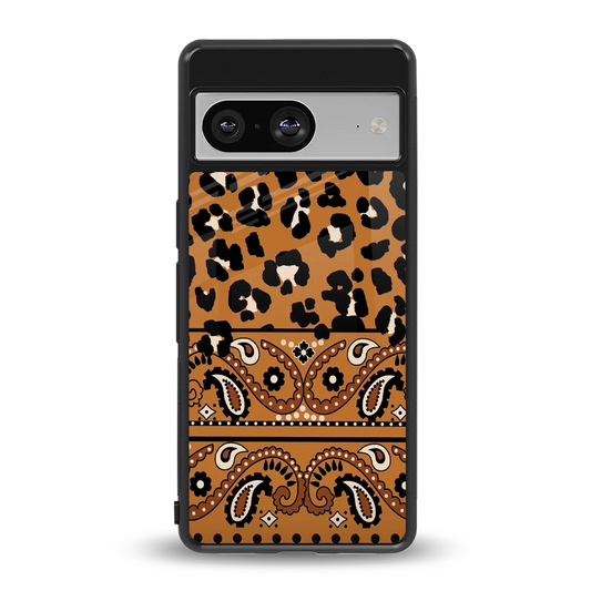 Jungle Bloom back phone cover | glass case for google pixel 8