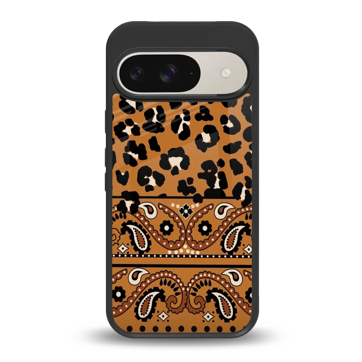Jungle Bloom back phone cover | glass case for google pixel 9