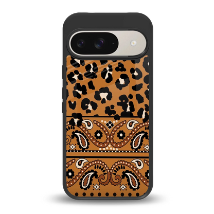 Jungle Bloom back phone cover | glass case for google pixel 9