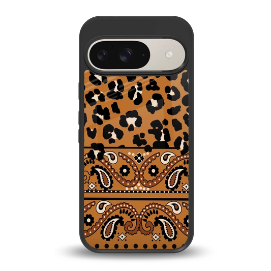 Jungle Bloom back phone cover | glass case for google pixel 9