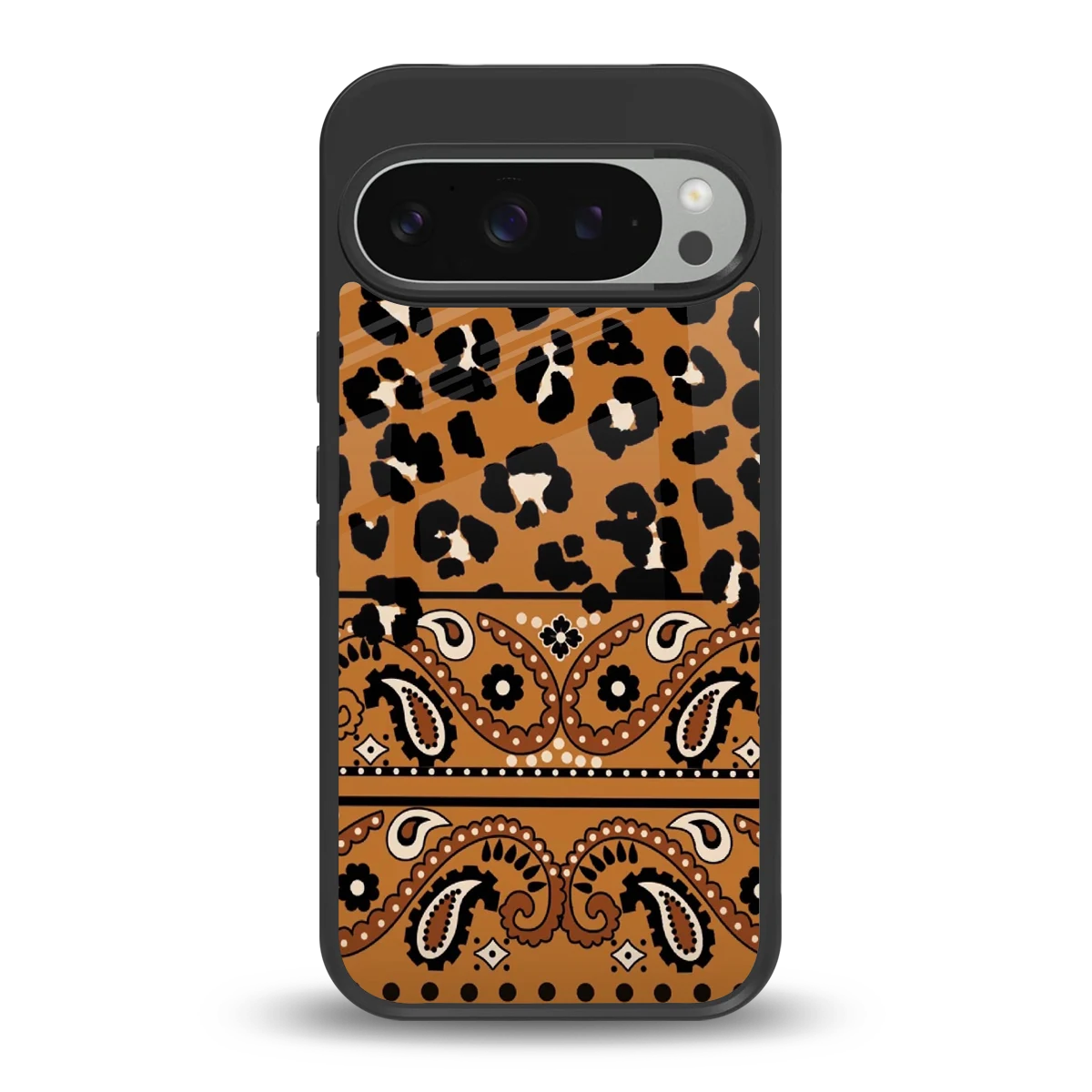 Jungle Bloom back phone cover | glass case for google pixel 9 pro