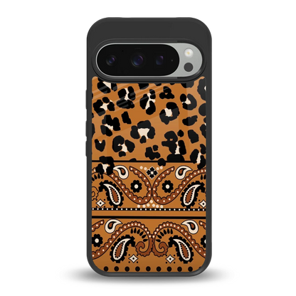 Jungle Bloom back phone cover | glass case for google pixel 9 pro xl