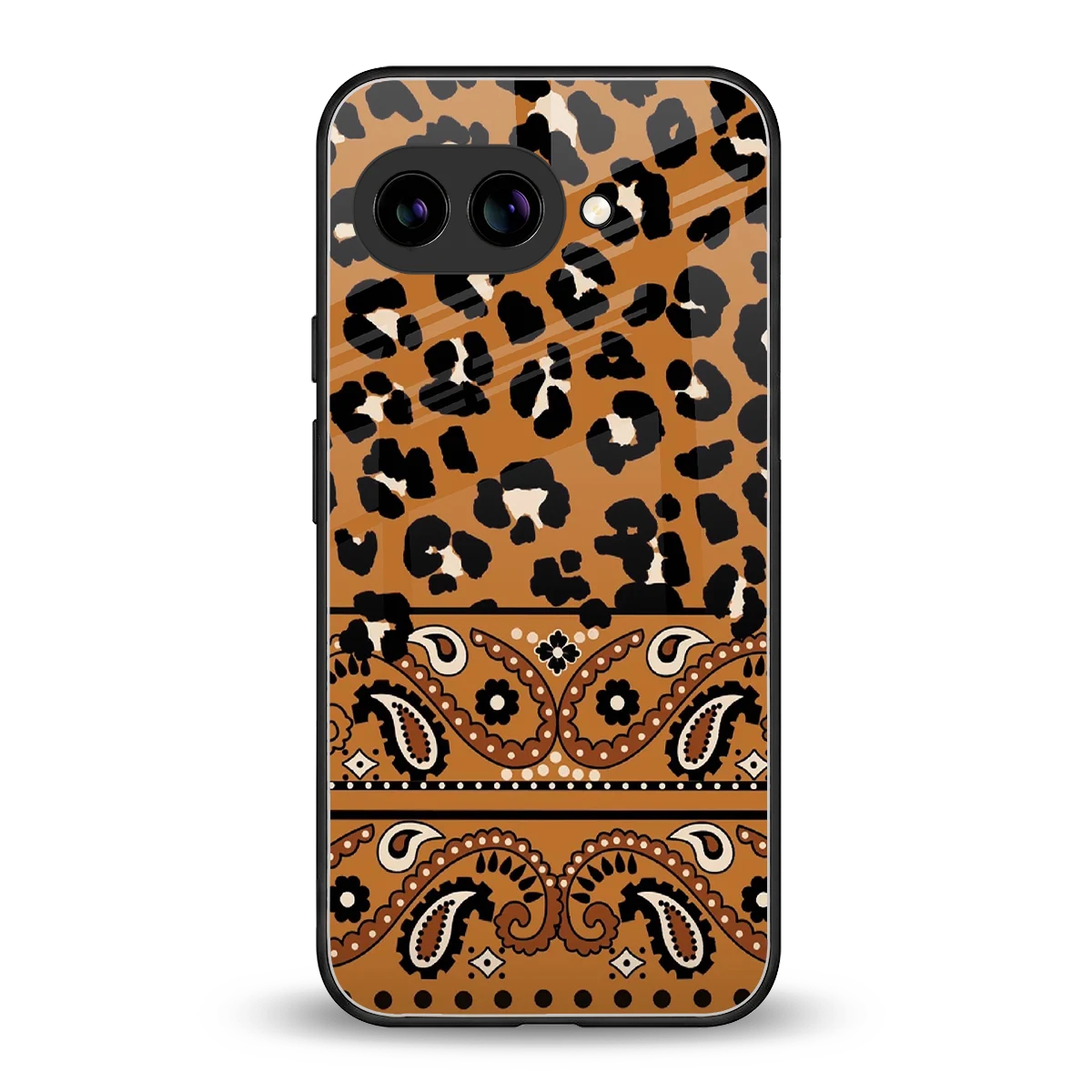 Jungle Bloom back phone cover | glass case for google pixel 10a