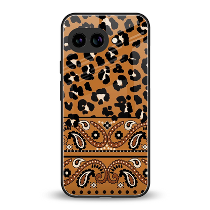 Jungle Bloom back phone cover | glass case for google pixel 10a
