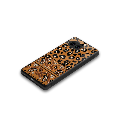 Jungle Bloom stylish phone case for google pixel 10a | glossy glass and slim fit