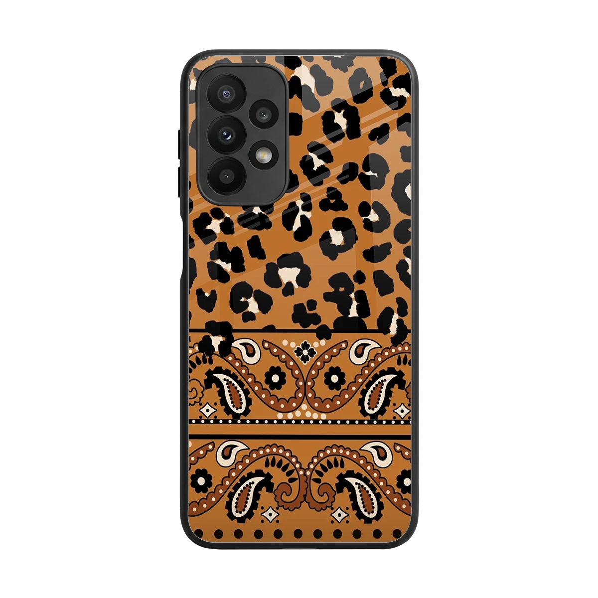 Jungle Bloom back phone cover | glass case for samsung galaxy a23