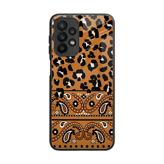 Jungle Bloom back phone cover | glass case for samsung galaxy a23