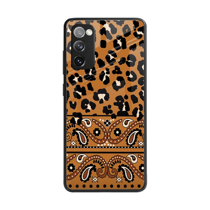Jungle Bloom back phone cover | glass case for samsung galaxy s20 fe