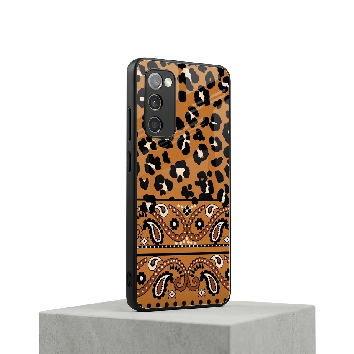 Jungle Bloom samsung galaxy s20 fe mobile cover | shockproof glass phone case