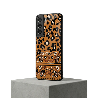 Jungle Bloom samsung galaxy s22 mobile cover | shockproof glass phone case