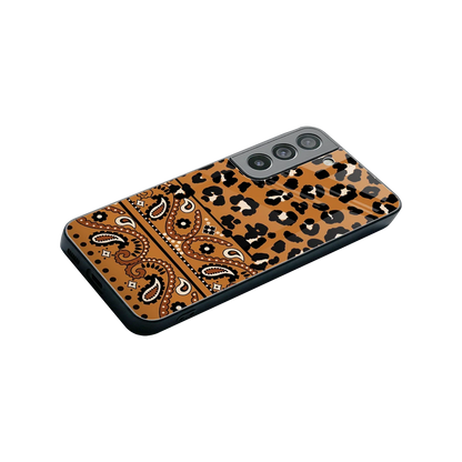 Jungle Bloom stylish phone case for samsung galaxy s22 | glossy glass and slim fit