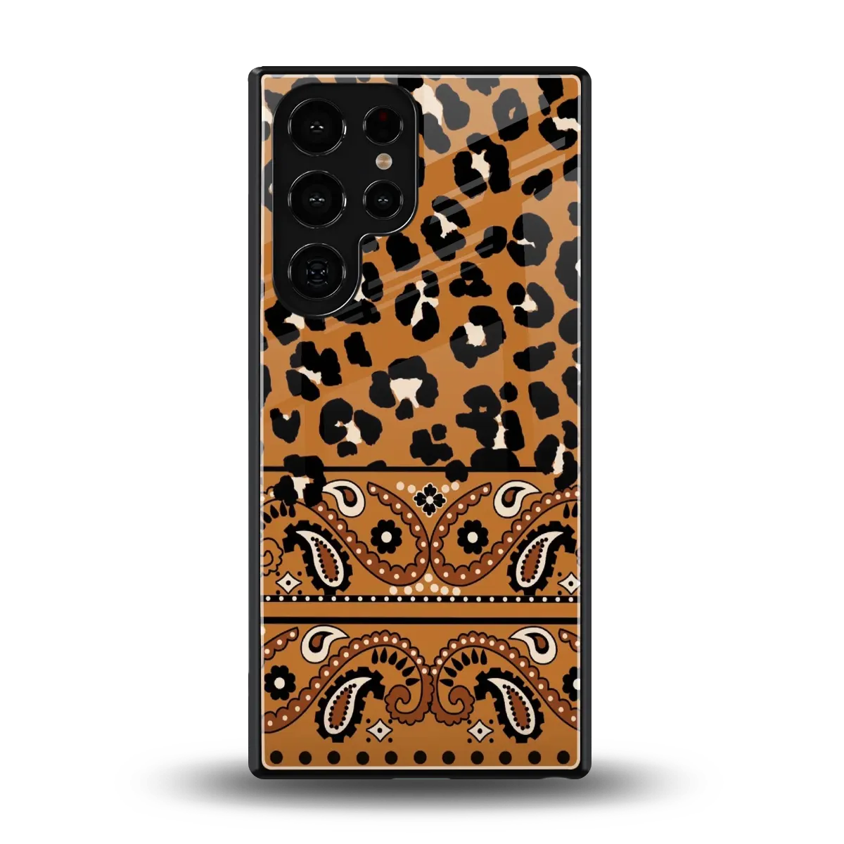 Jungle Bloom back phone cover | glass case for samsung galaxy s25 ultra