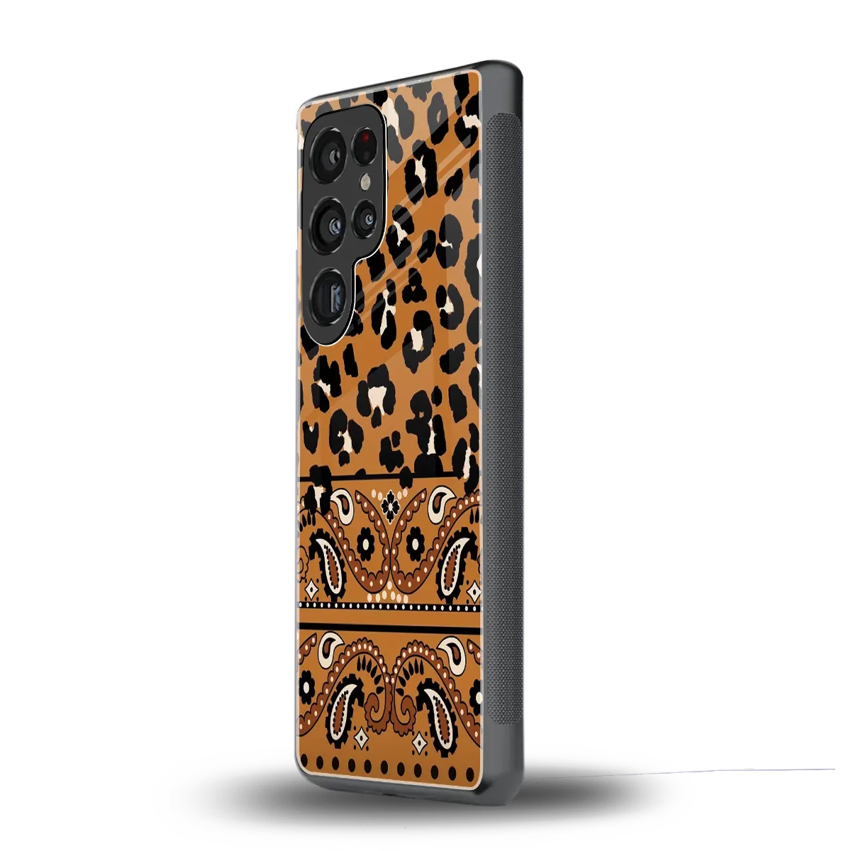Jungle Bloom samsung galaxy s25 ultra mobile cover | shockproof glass phone case