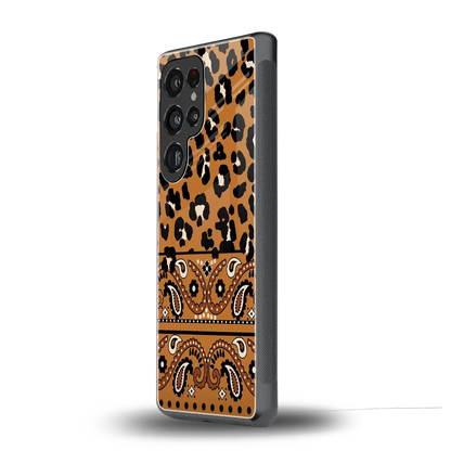 Jungle Bloom samsung galaxy s25 ultra mobile cover | shockproof glass phone case