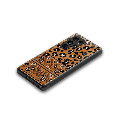 Jungle Bloom stylish phone case for samsung galaxy s25 ultra | glossy glass and slim fit