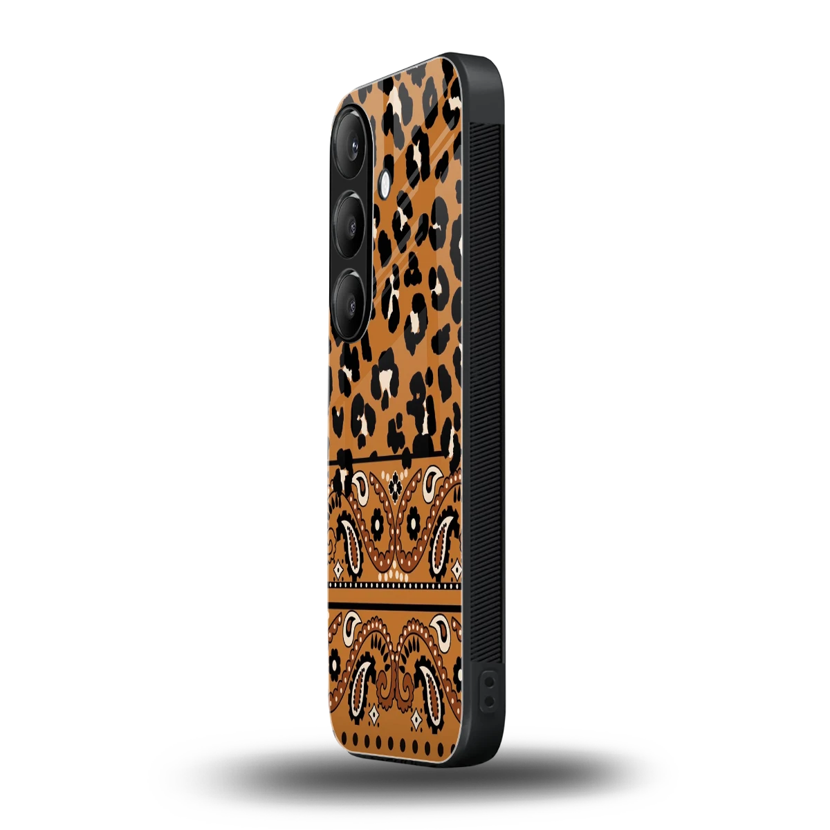 Jungle Bloom samsung galaxy s24 fe mobile cover | shockproof glass phone case