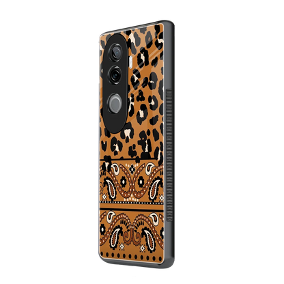 Jungle Bloom vivo v40e mobile cover | shockproof glass phone case