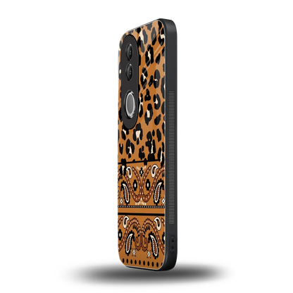 Jungle Bloom vivo v50 mobile cover | shockproof glass phone case