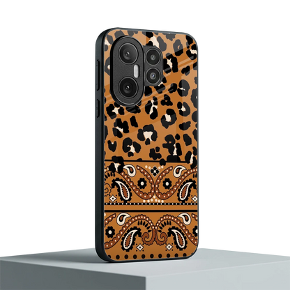 Jungle Bloom vivo x200 fe mobile cover | shockproof glass phone case