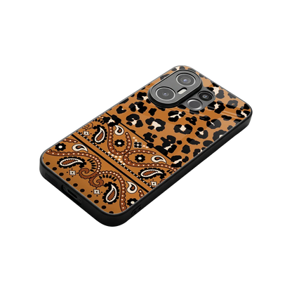 Jungle Bloom stylish phone case for vivo x200 fe | glossy glass and slim fit