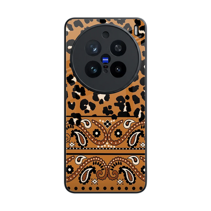 Jungle Bloom back phone cover | glass case for vivo x200 pro